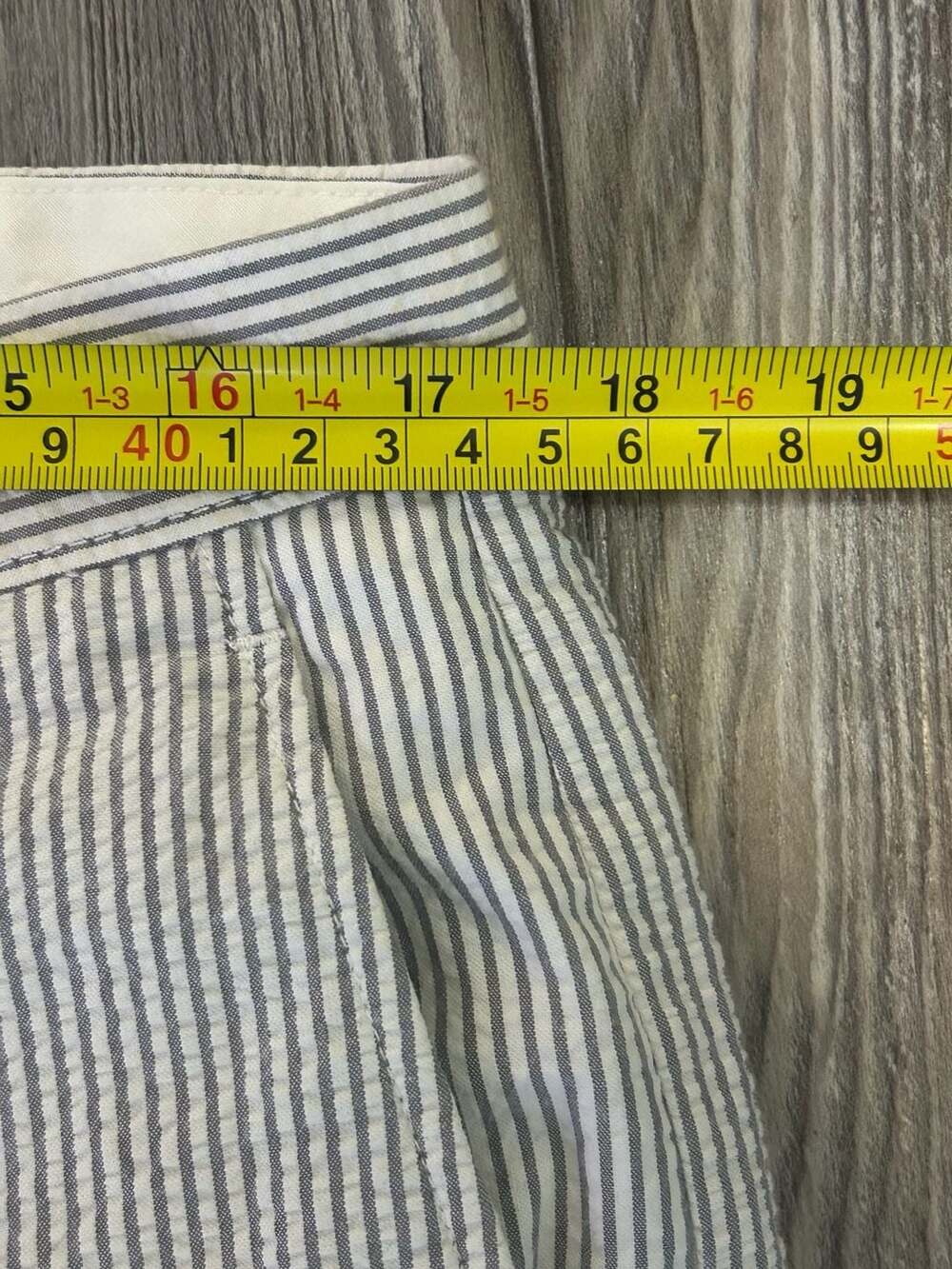 J.Crew Bedford Seersucker Striped Pants Men's 34x32 - Picture 4 of 8